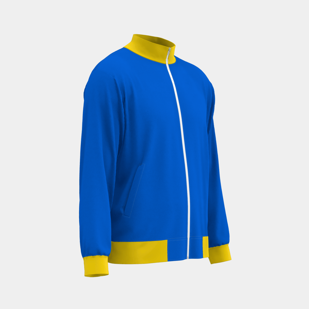 Men's Jacket with Knitting and Cuffs - Kit Designer