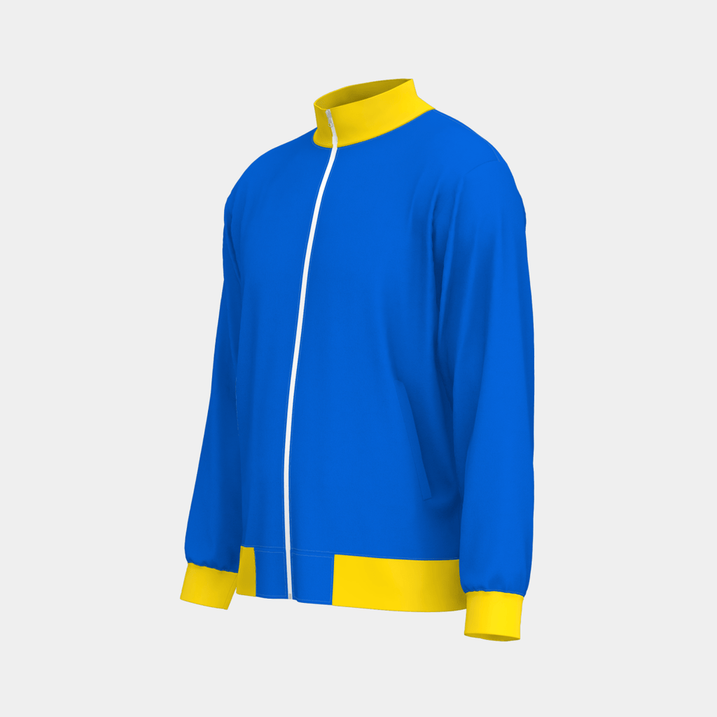 Men's Jacket with Knitting and Cuffs - Kit Designer