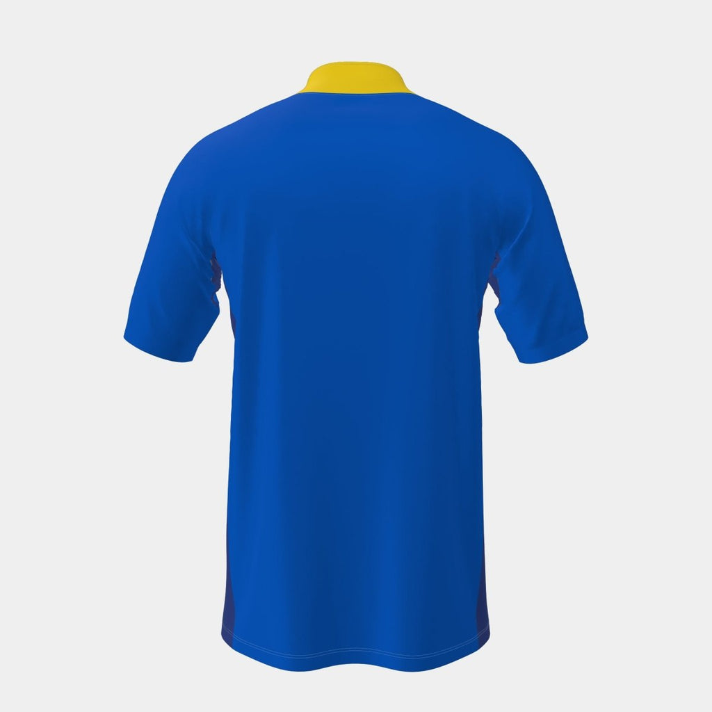 Men's Mandarin Polo with Side Panel - Kit Designer