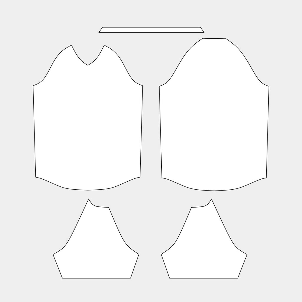 Men's Motocross Jersey - Short Sleeves Pattern (TC406 - MVSSR) - Kit Designer