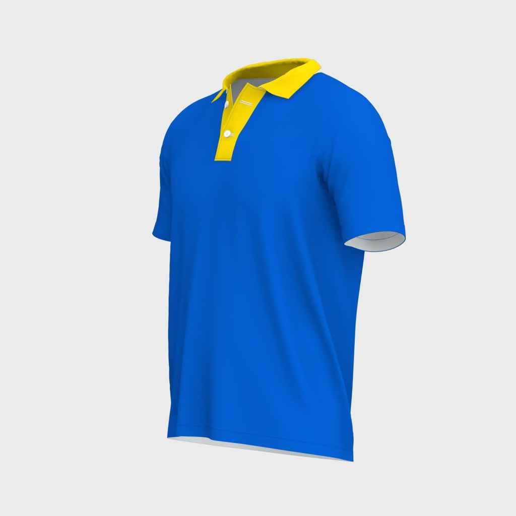 Men's Polo Shirt W/ Knitting Collar and Cuffs - Kit Designer