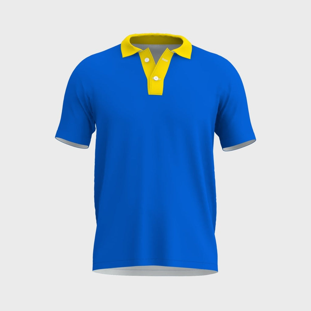 Men's Polo Shirt W/ Knitting Collar and Cuffs - Kit Designer