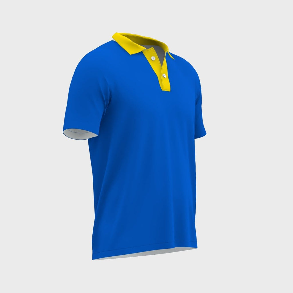 Men's Polo Shirt W/ Knitting Collar and Cuffs - Kit Designer