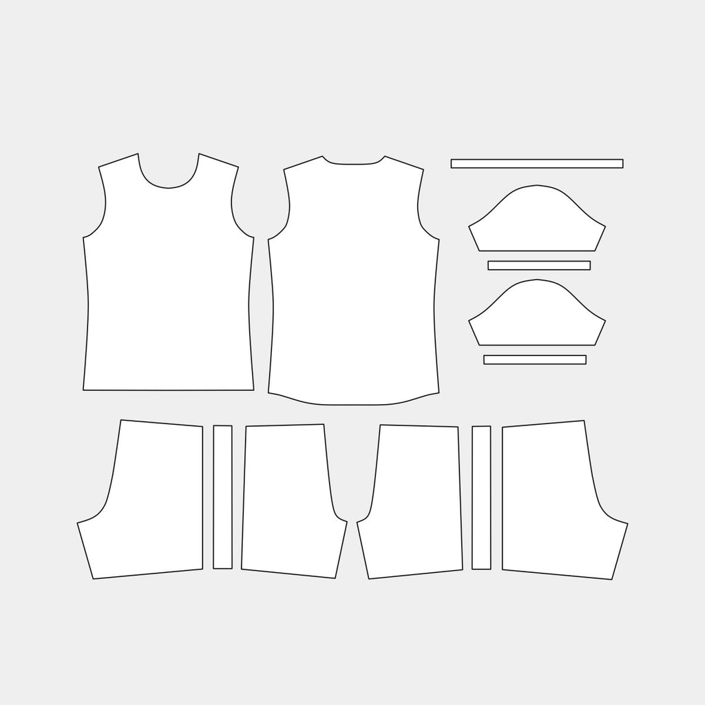 Men's Soccer Set Pattern (CAA - 03 & TC122 - MS) - Kit Designer