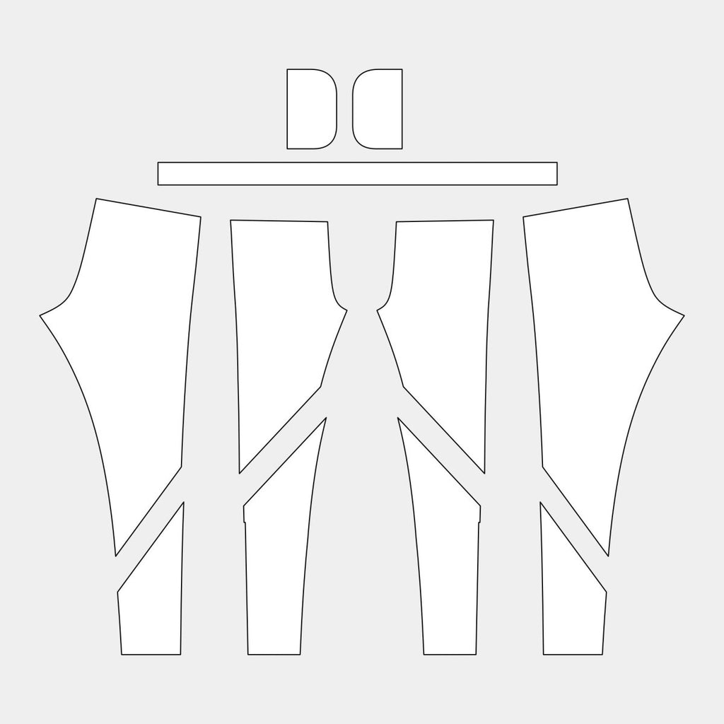 Men's Track Pants Pattern (TC347 - MJPZ) - Kit Designer