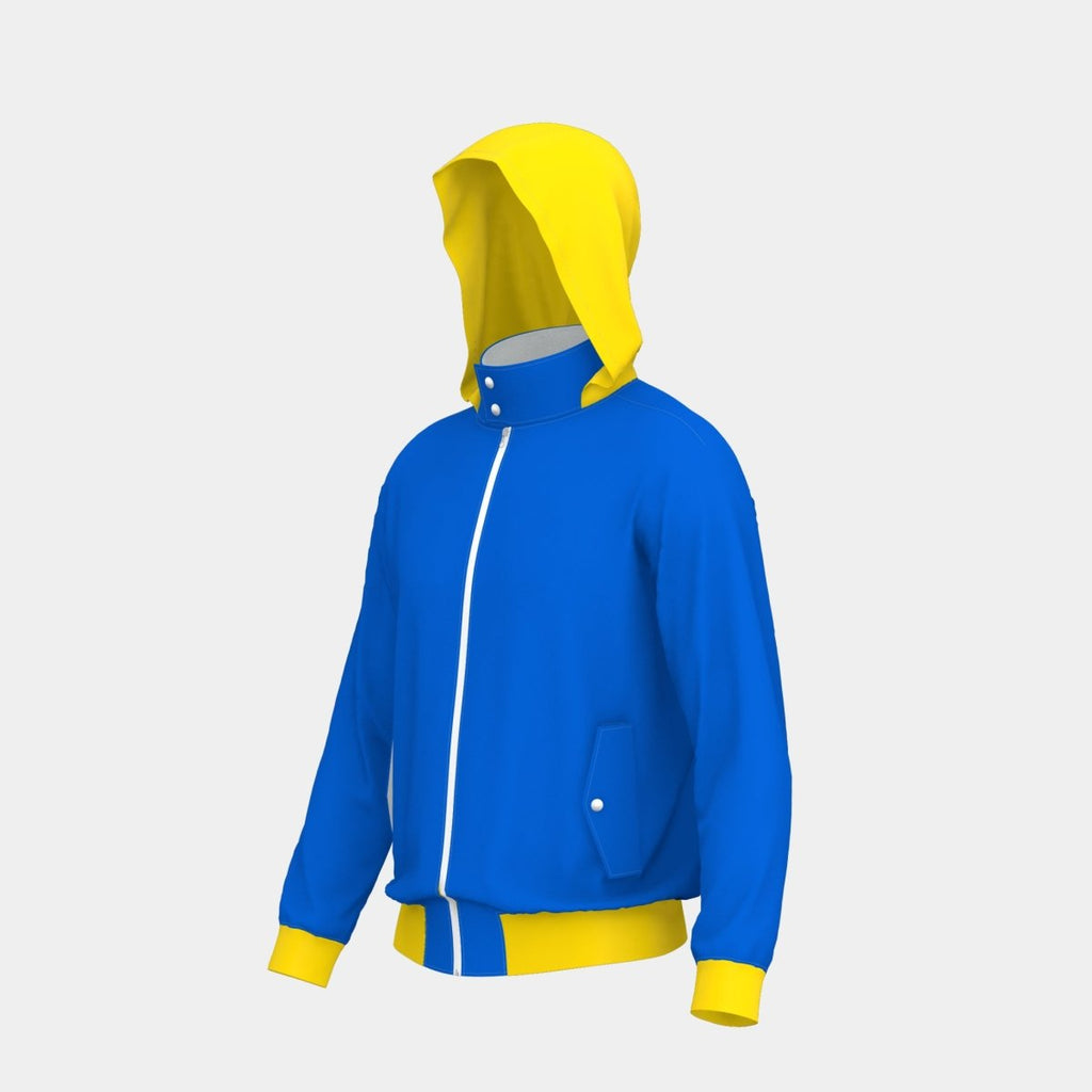Men's Windbreaker Jacket with Hood - Kit Designer