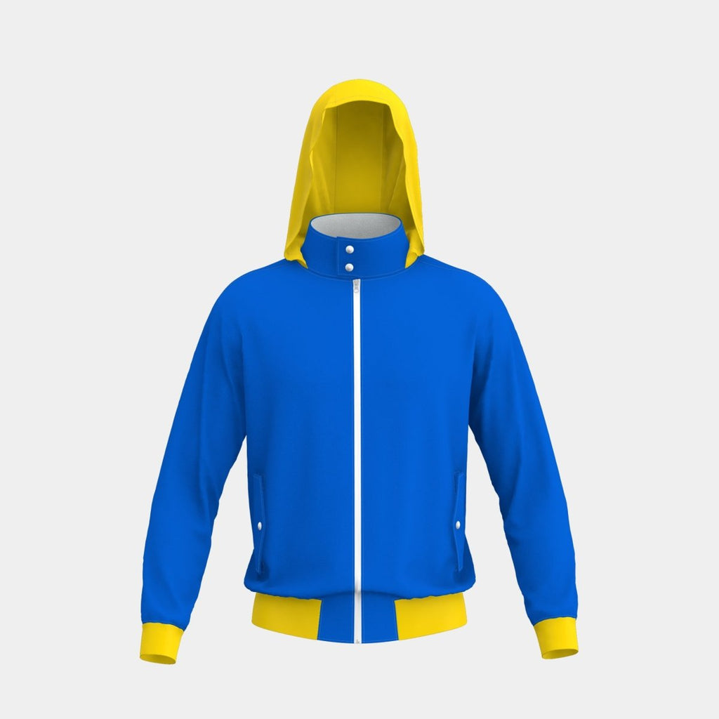 Men's Windbreaker Jacket with Hood - Kit Designer