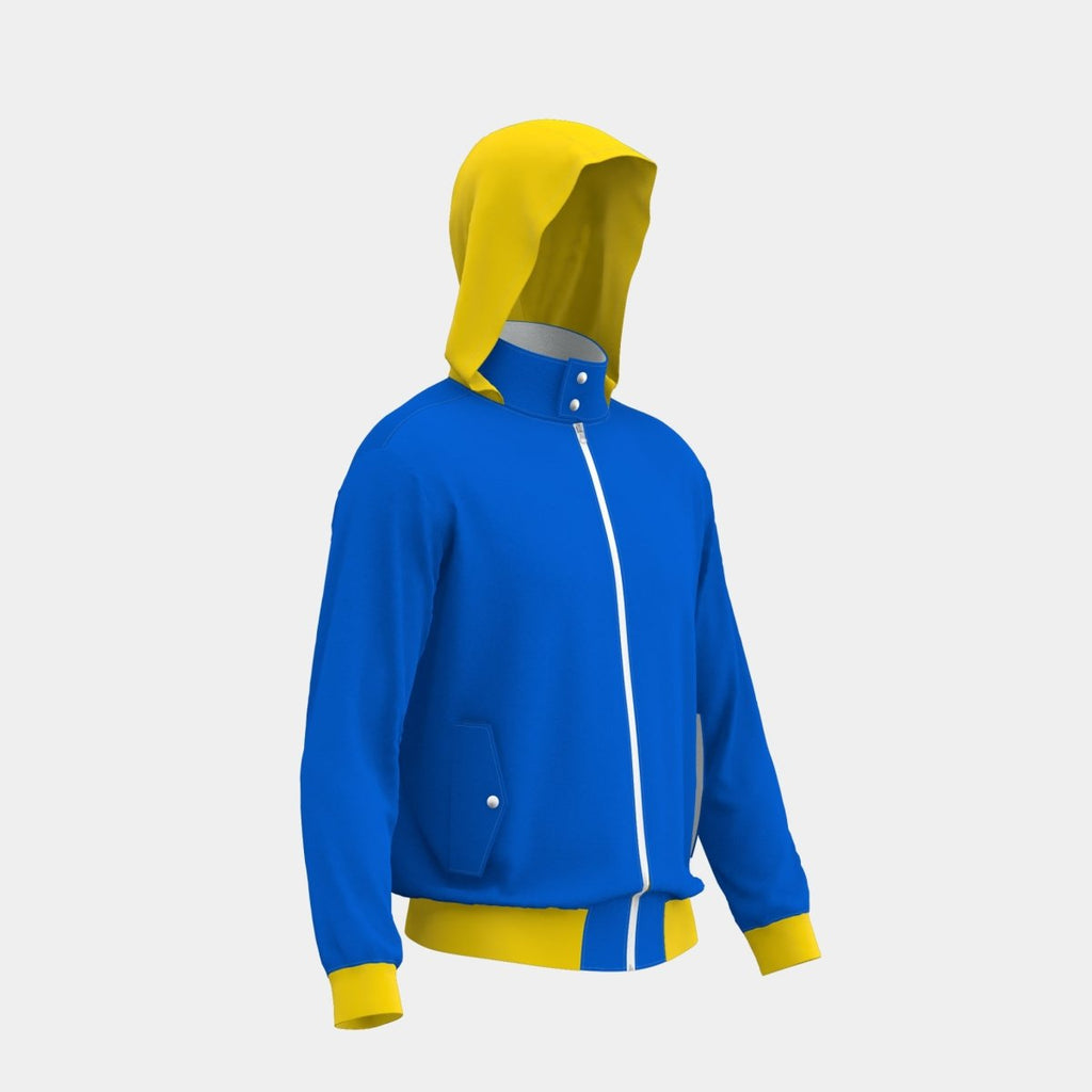 Men's Windbreaker Jacket with Hood - Kit Designer