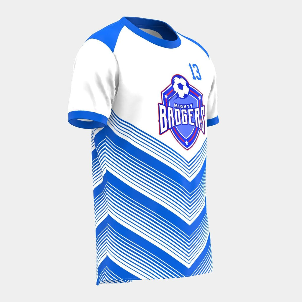 Mighty Badgers Soccer Shirt - Kit Designer