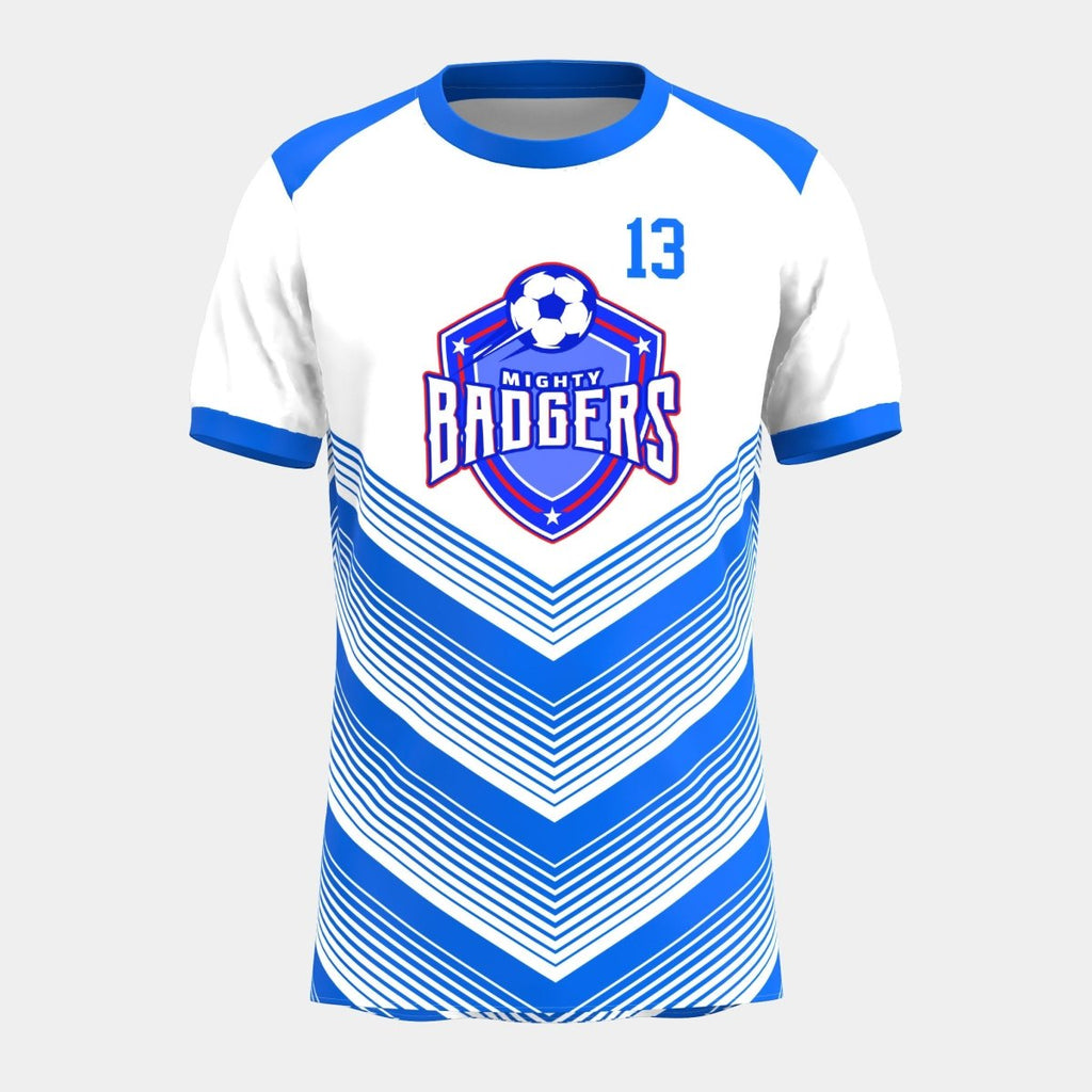 Mighty Badgers Soccer Shirt - Kit Designer