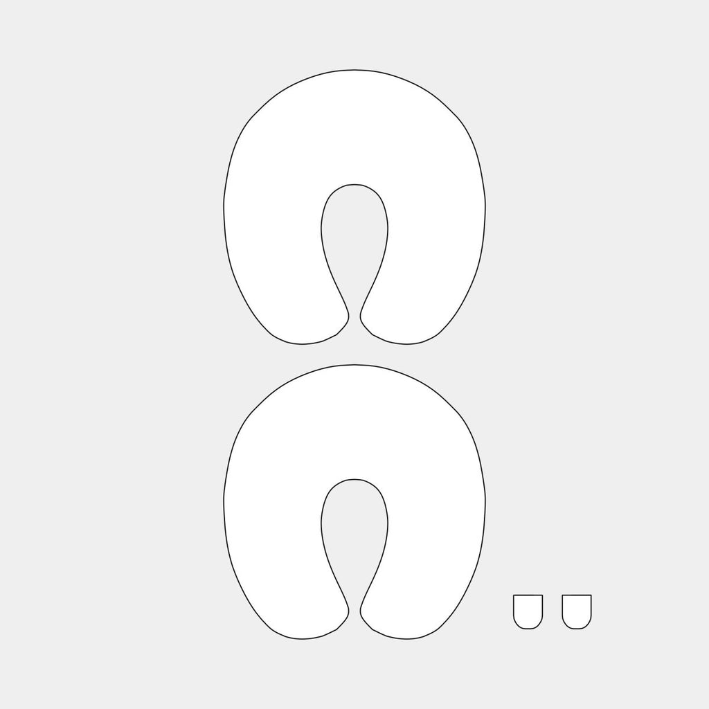 Neck Pillow Pattern (PILLOW - NP) - Kit Designer