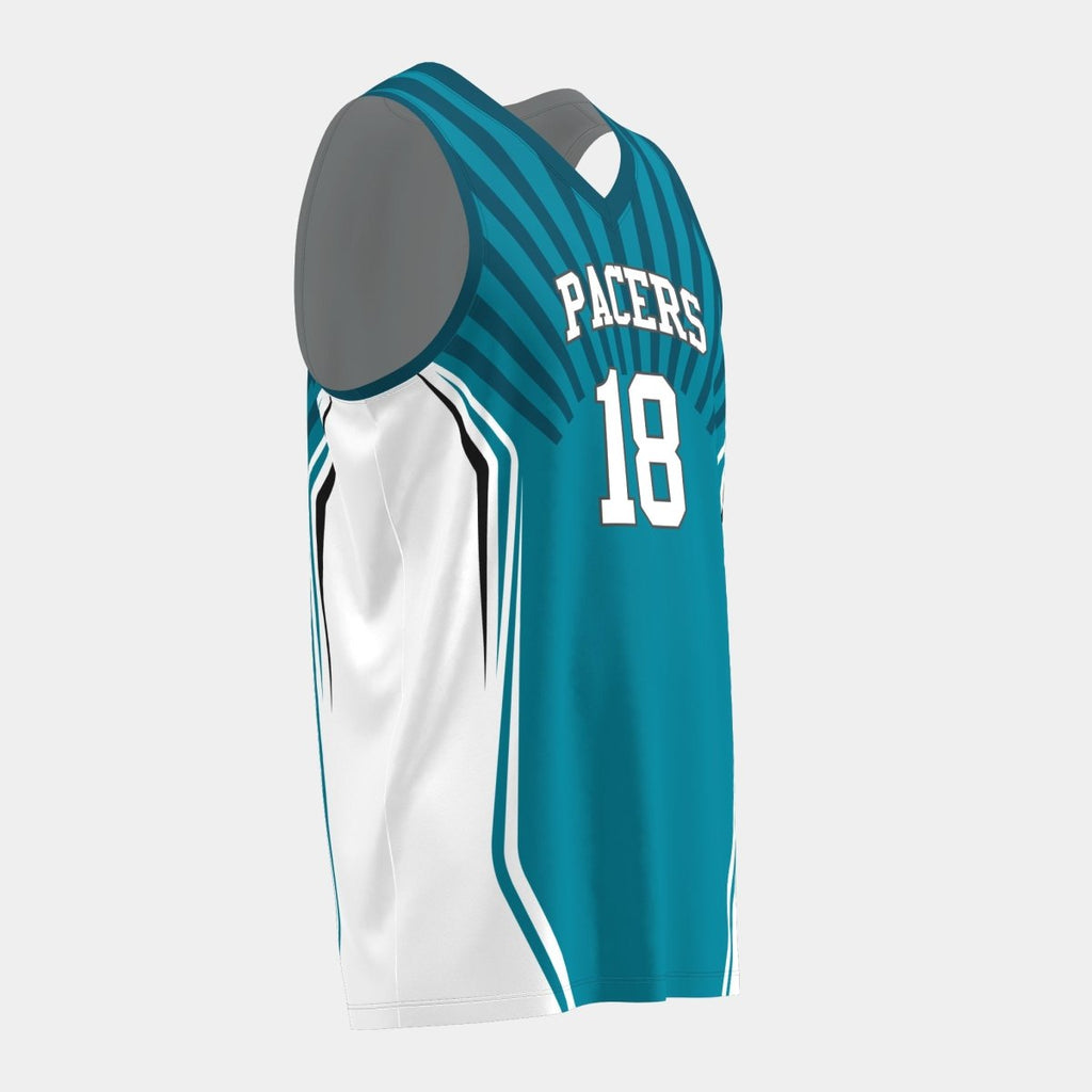 Pacers Basketball Jersey - Kit Designer