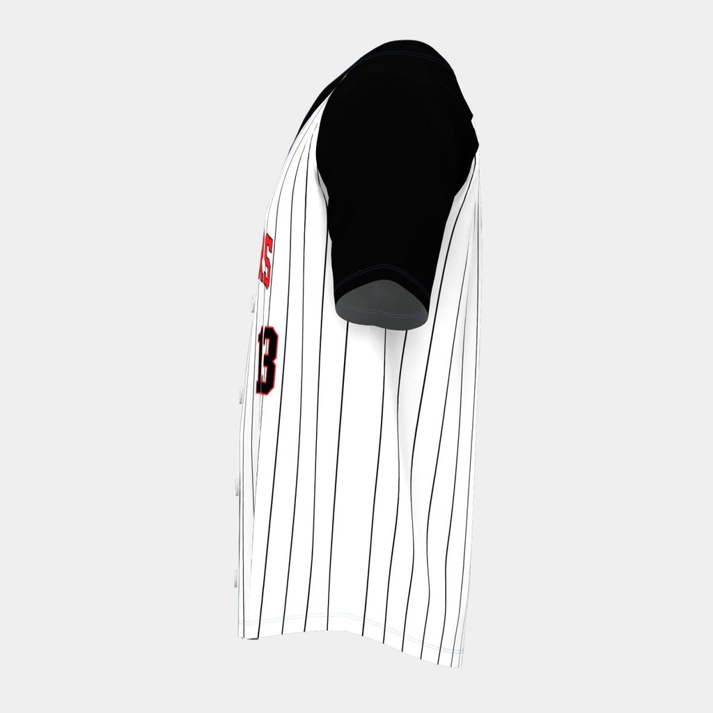 Pinstripes Baseball Jersey - Kit Designer