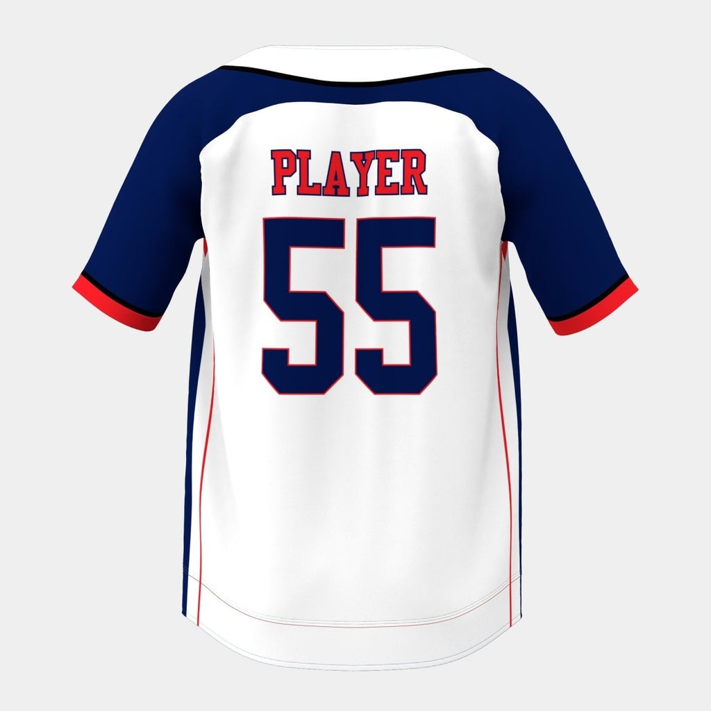 Pirates Baseball Jersey with Piping - Kit Designer