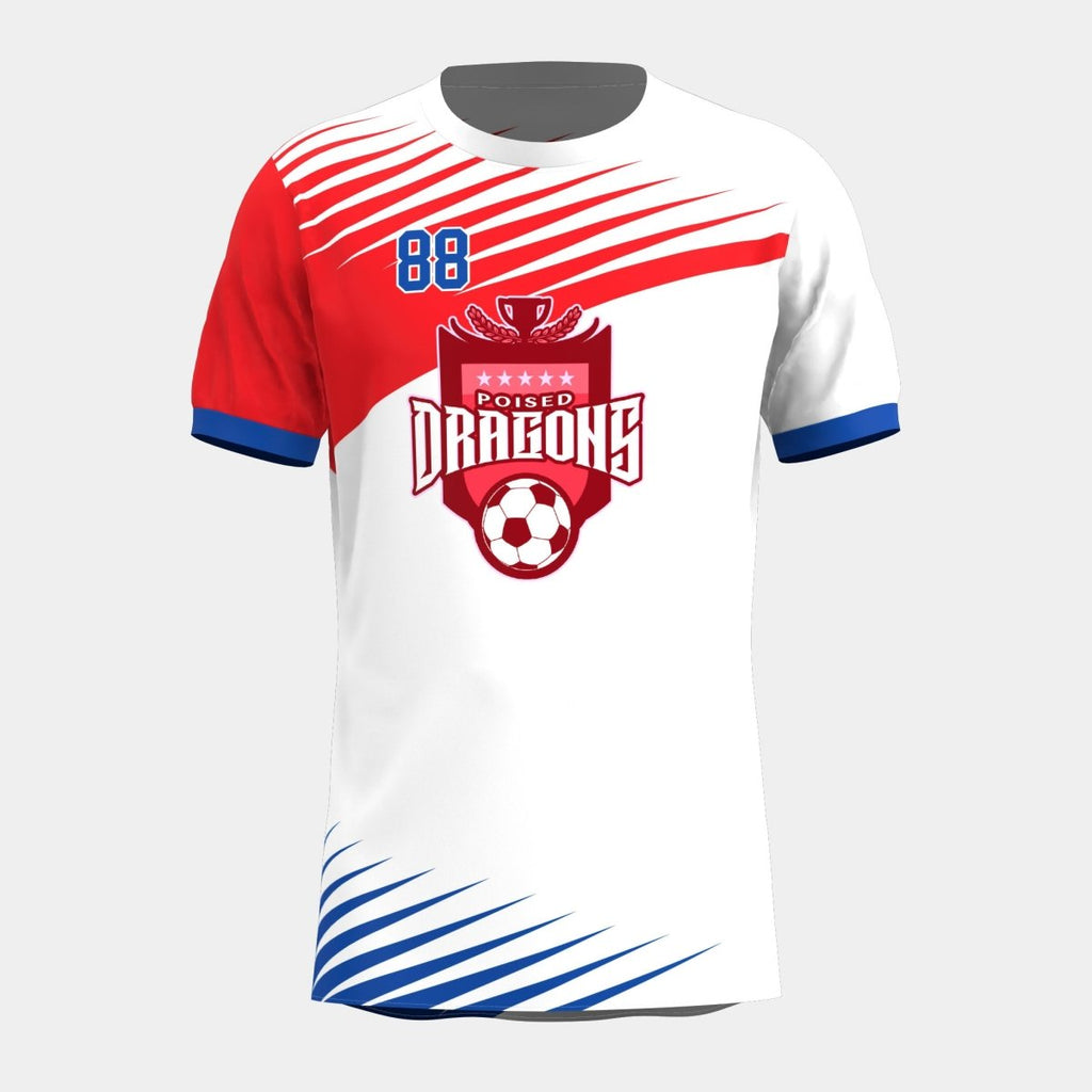 Poised Dragons Soccer Shirt - Kit Designer