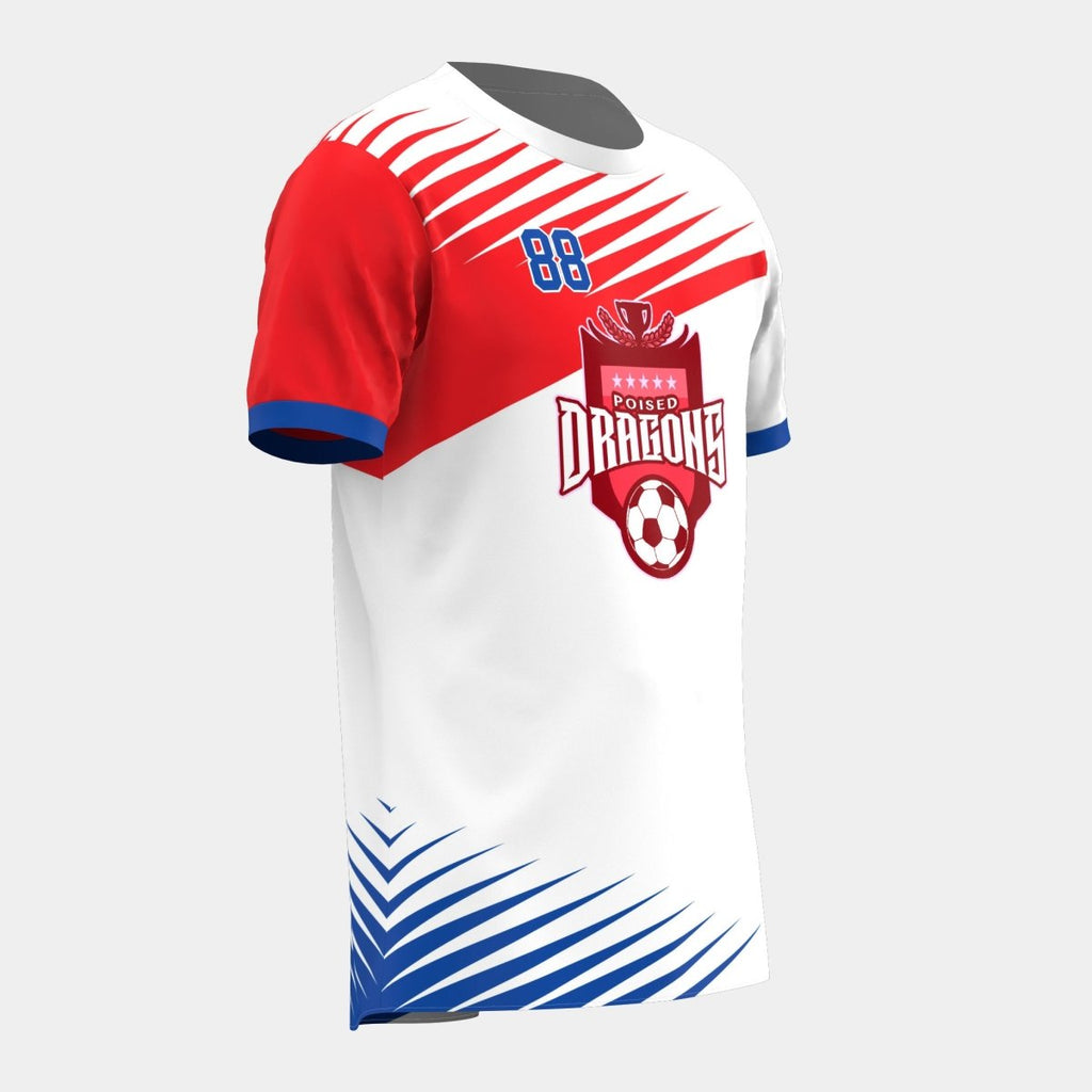 Poised Dragons Soccer Shirt - Kit Designer