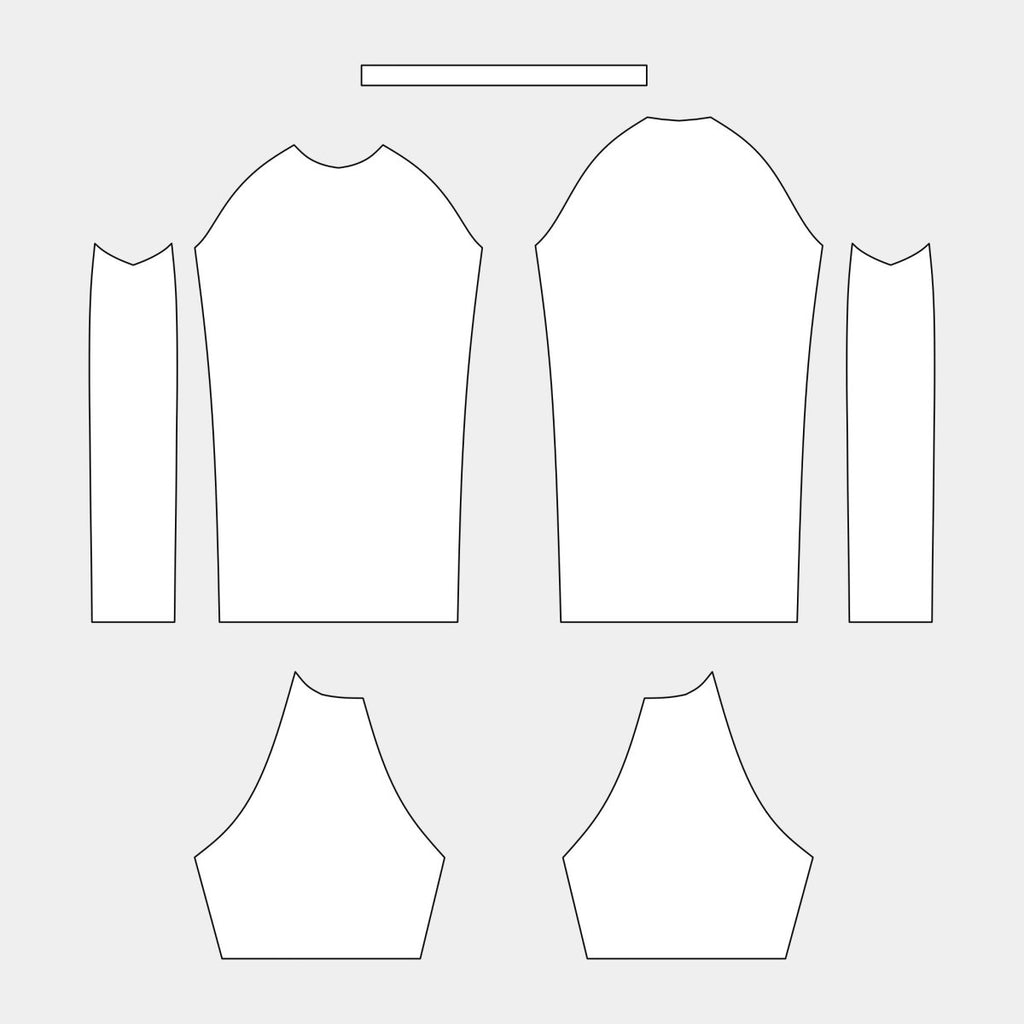 Rash Guard with Side Panel Pattern (TC293 - MMASP) - Kit Designer