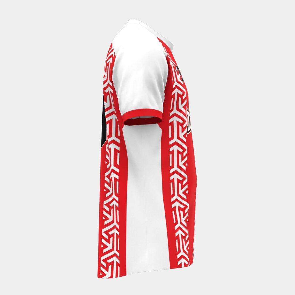 Red Dare Devil Soccer Shirt - Kit Designer