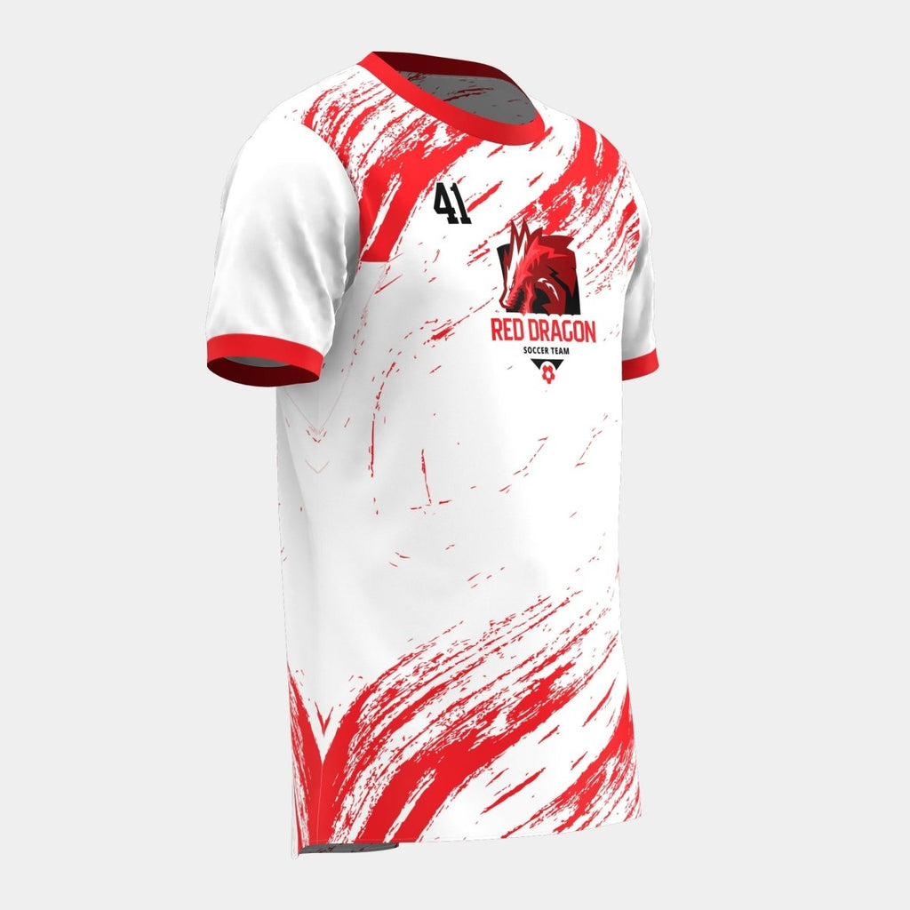 Red Dragon Soccer Shirt - Kit Designer