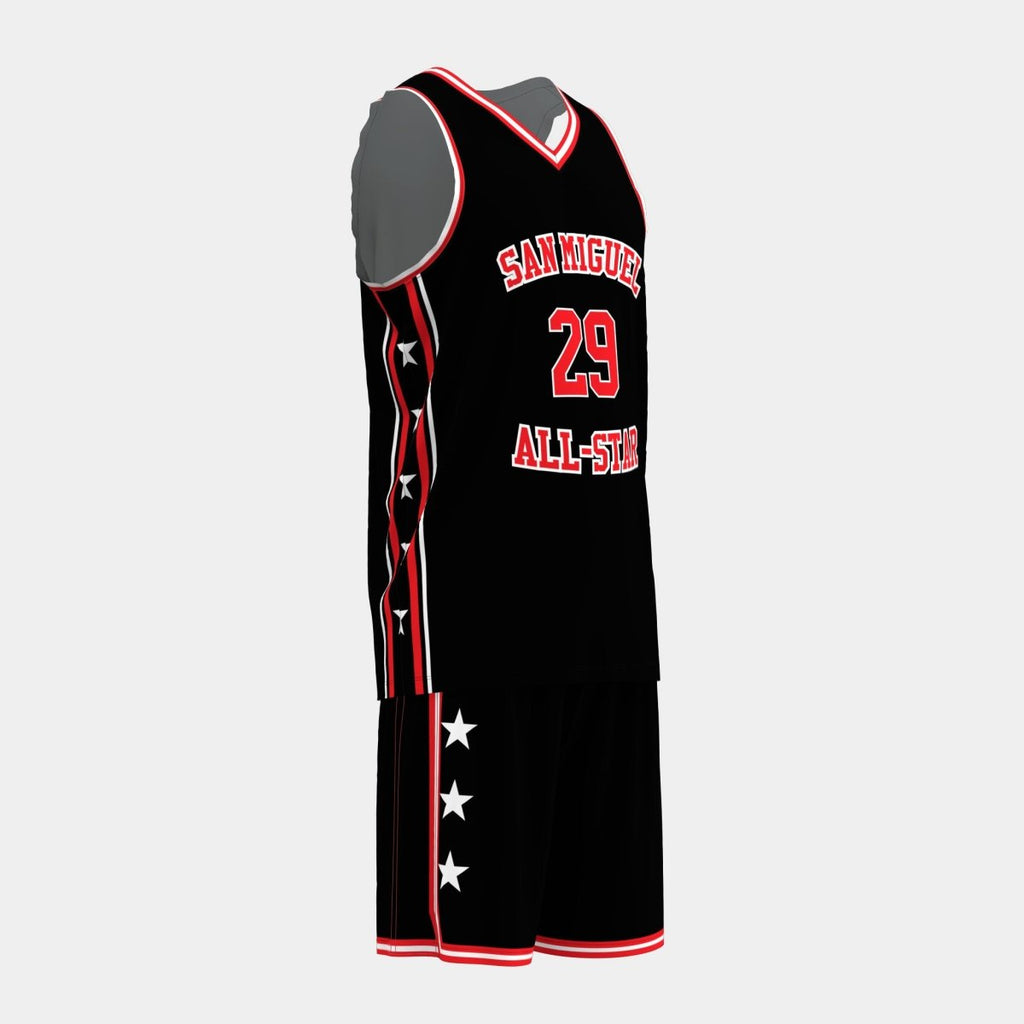 San Miguel All - Star Basketball Jersey Set - Kit Designer