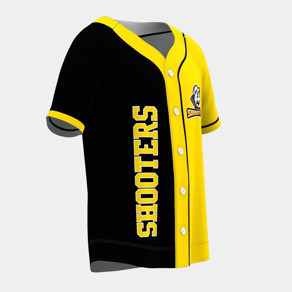 Shooters Baseball Jersey with Piping - Kit Designer