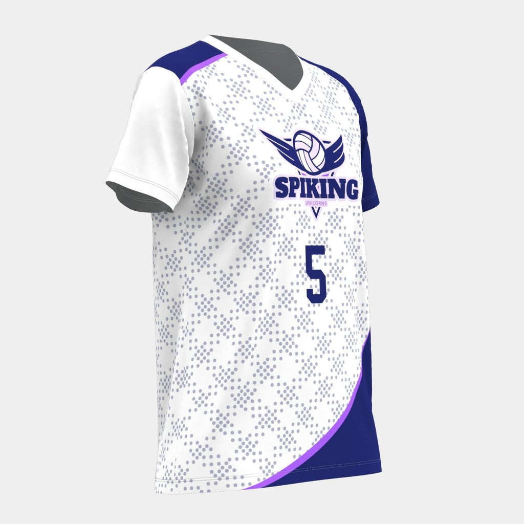 Spiking Unicorns Volleyball Jersey - Kit Designer