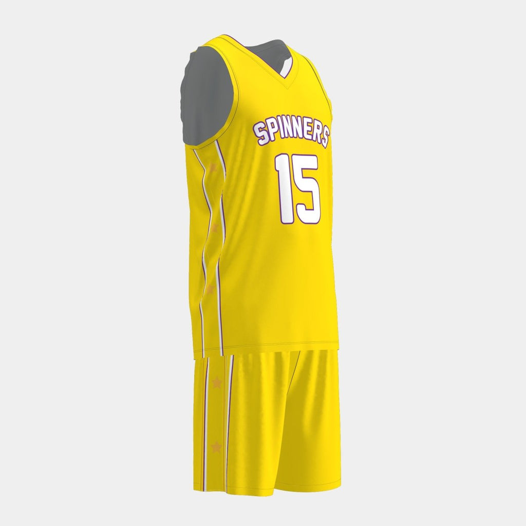 Spinners Basketball Jersey Set - Kit Designer