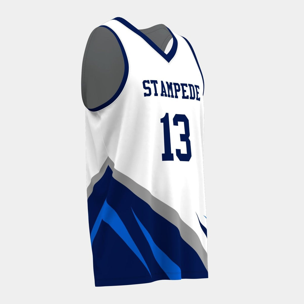 Stampede Basketball Jersey - Kit Designer