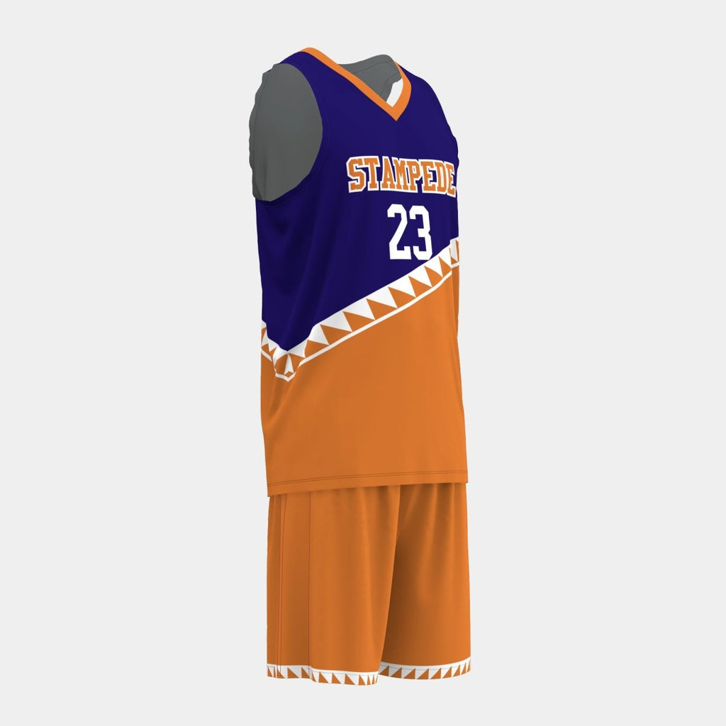 Stampede Basketball Jersey Set - Kit Designer