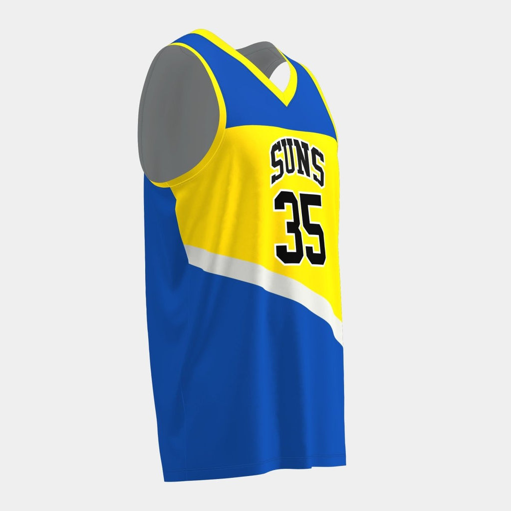 Suns Basketball Jersey - Kit Designer