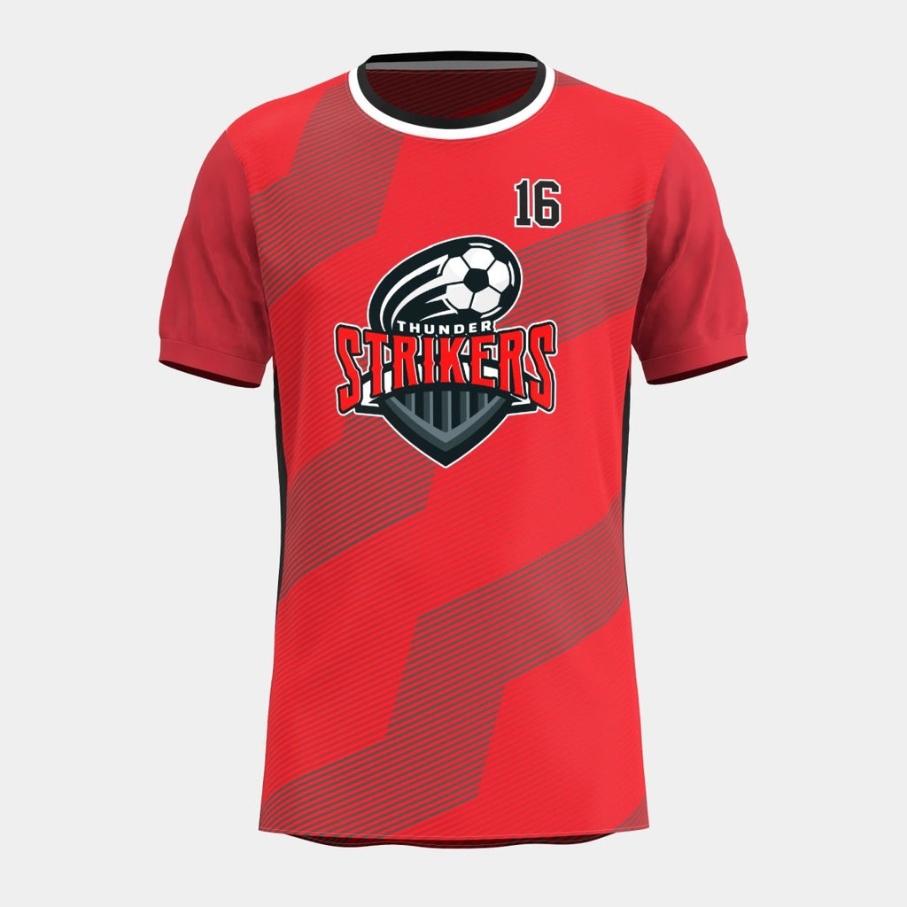 Thunder Strikers Soccer Shirt - Kit Designer