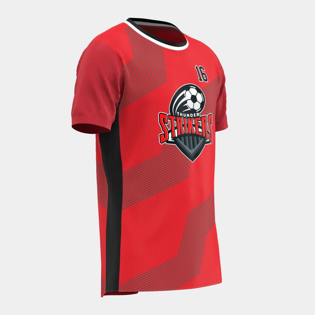 Thunder Strikers Soccer Shirt - Kit Designer