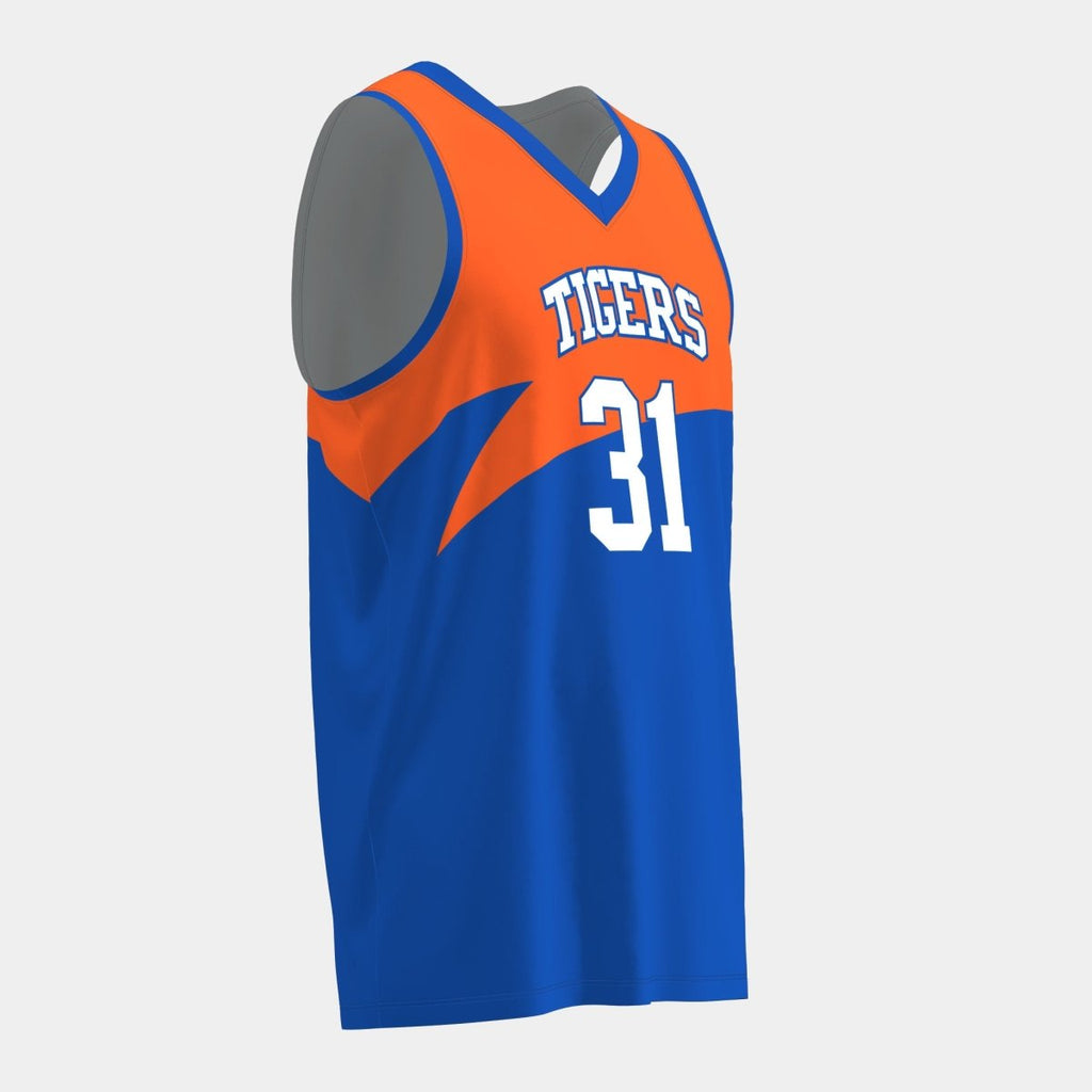 Tigers Basketball Jersey - Kit Designer