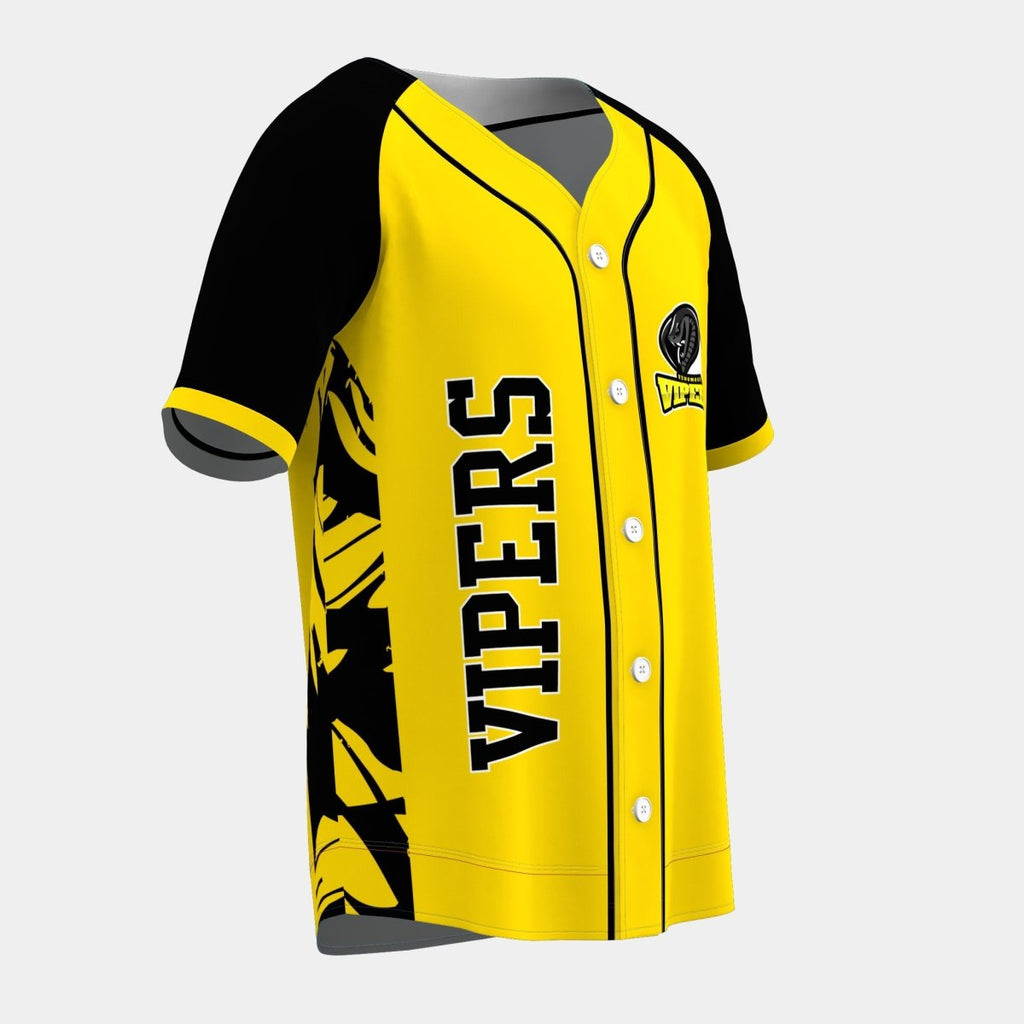 Vipers Baseball Jersey with Piping - Kit Designer