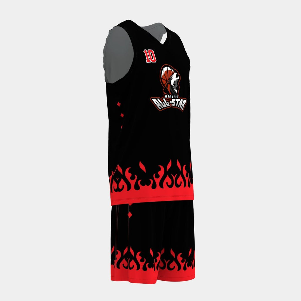 Wolves All - Star Basketball Jersey Set - Kit Designer