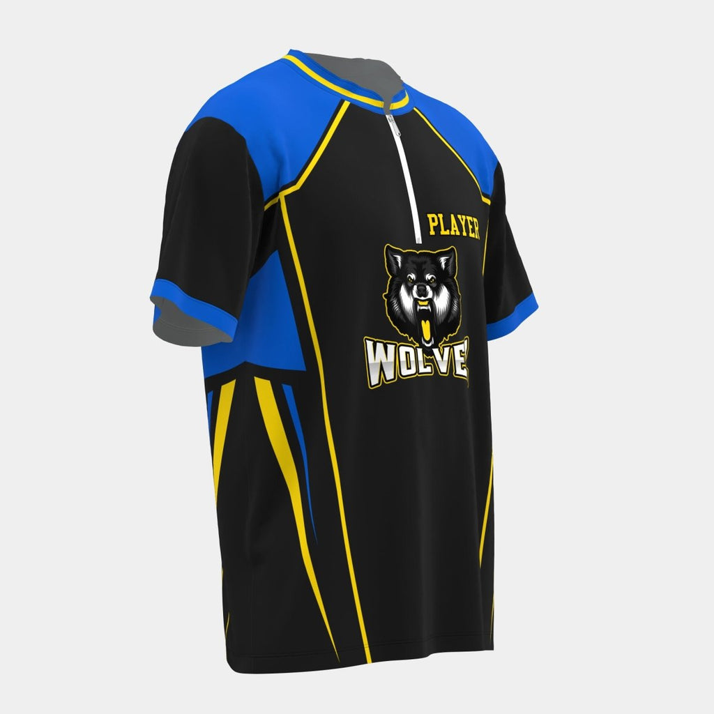 Wolvez Esports Chinese Collar Tee - Kit Designer