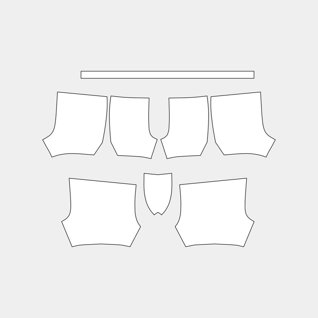 Women's 2 - in - 1 Shorts (L2in1S - 020) - Kit Designer