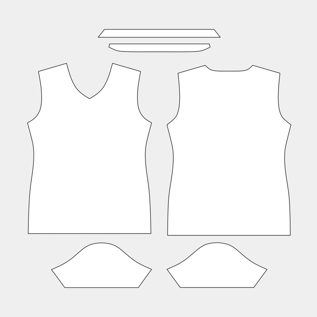 Women's E - Sports Jersey Pattern (TC04 - WVT) - Kit Designer