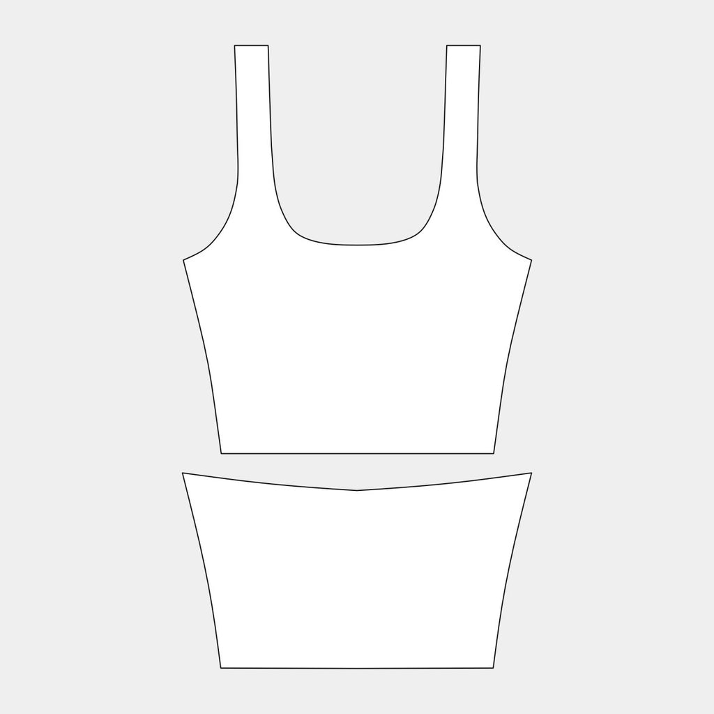 Women's Halter Top - Cropped (BCGG - 06) - Kit Designer