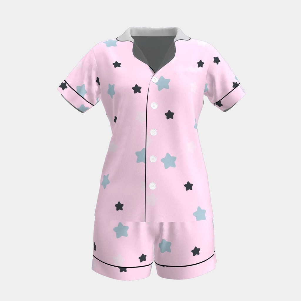 Women's Pajama Set (Short Sleeve) - Kit Designer