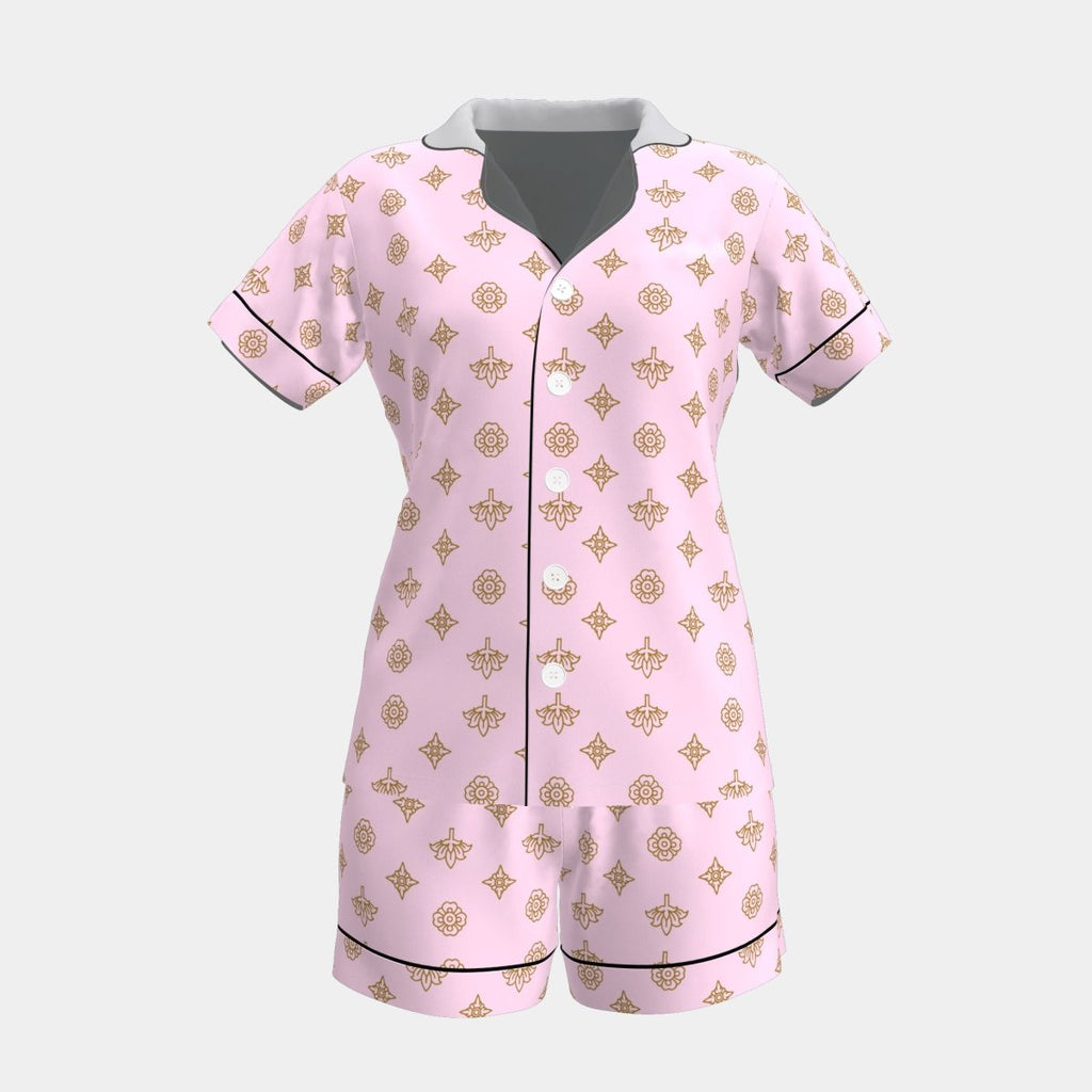 Women's Pajama Set (Short Sleeve) - Kit Designer