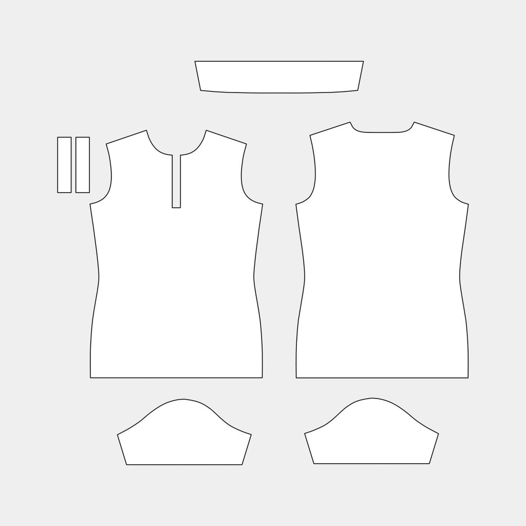 Women's Polo Shirt Pattern (LPS 1A - RV) - Kit Designer