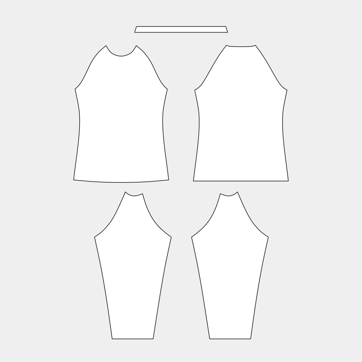 Women's Rashguard: Long Sleeve Pattern (WRGLS-005) – Kit Designer