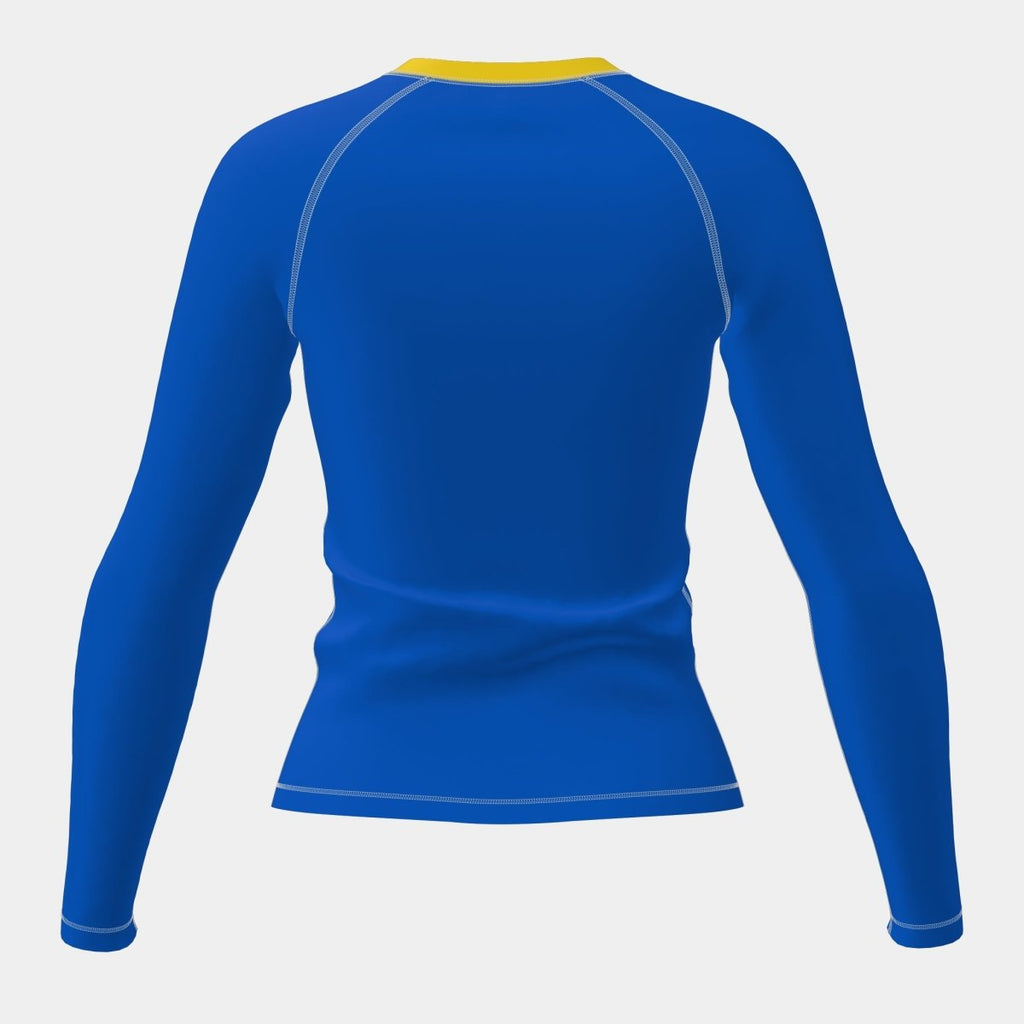 Women's Rashguard: Long Sleeve (V - Neck) - Kit Designer