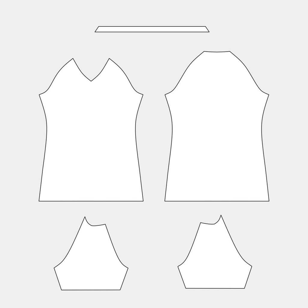 Womens Short Sleeve Motocross Jersey (WVRLS - 004) - Kit Designer
