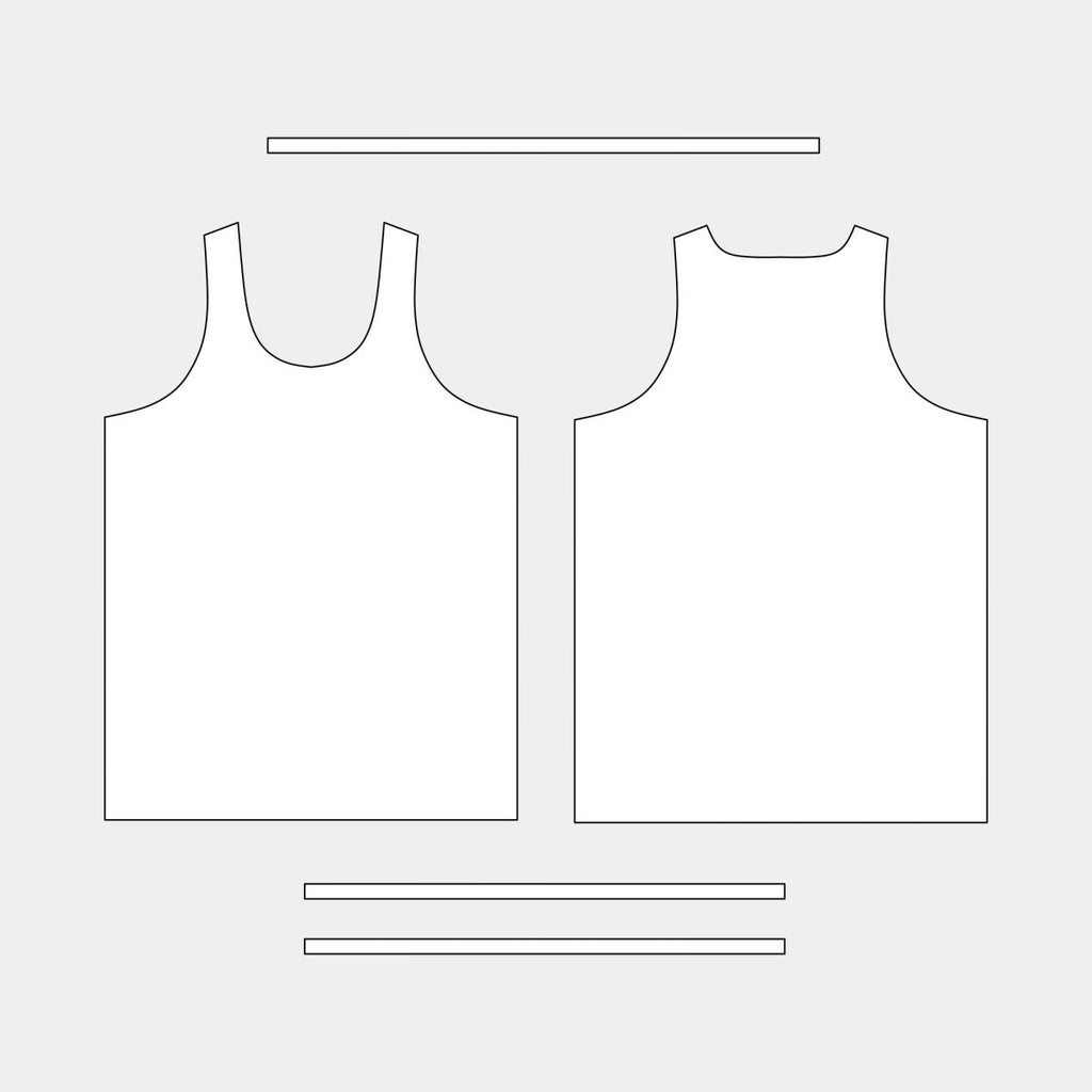 Women's Tank Top - Asian Size Pattern (UNIQ - 11AS WTT) - Kit Designer
