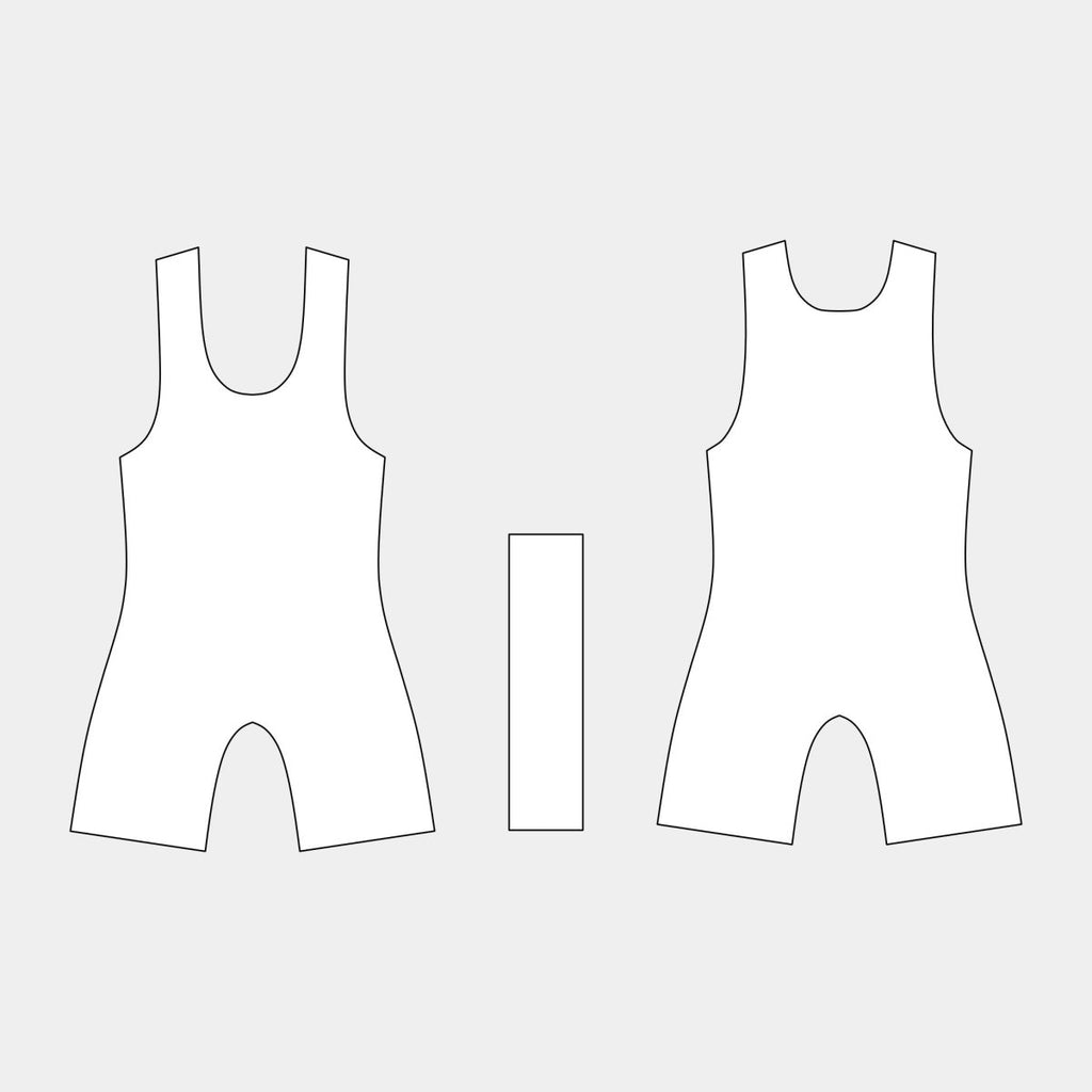 Youth Wrestling Singlet w/ Silicon Tape (RS - 02 - YWS) - Kit Designer
