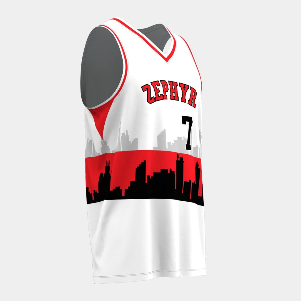 Zephyr Basketball Jersey - Kit Designer