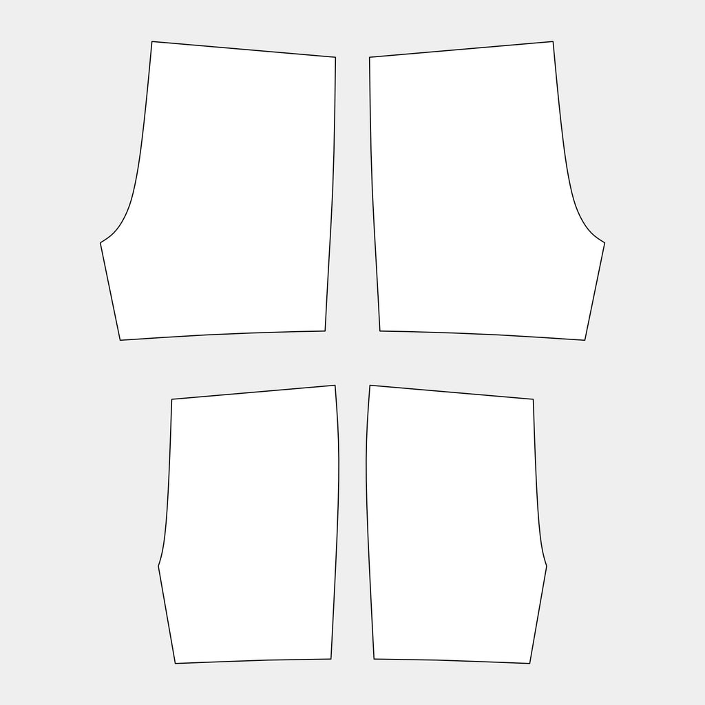 Men's Basketball Jersey Shorts with Pockets Pattern (AVA-20P MBS) by Kit Designer Pro