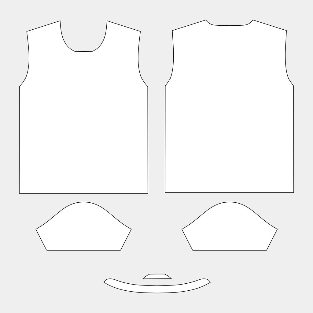 Men's Chinese Collar Jersey Pattern (TC37RV-MCCU) by Kit Designer Pro
